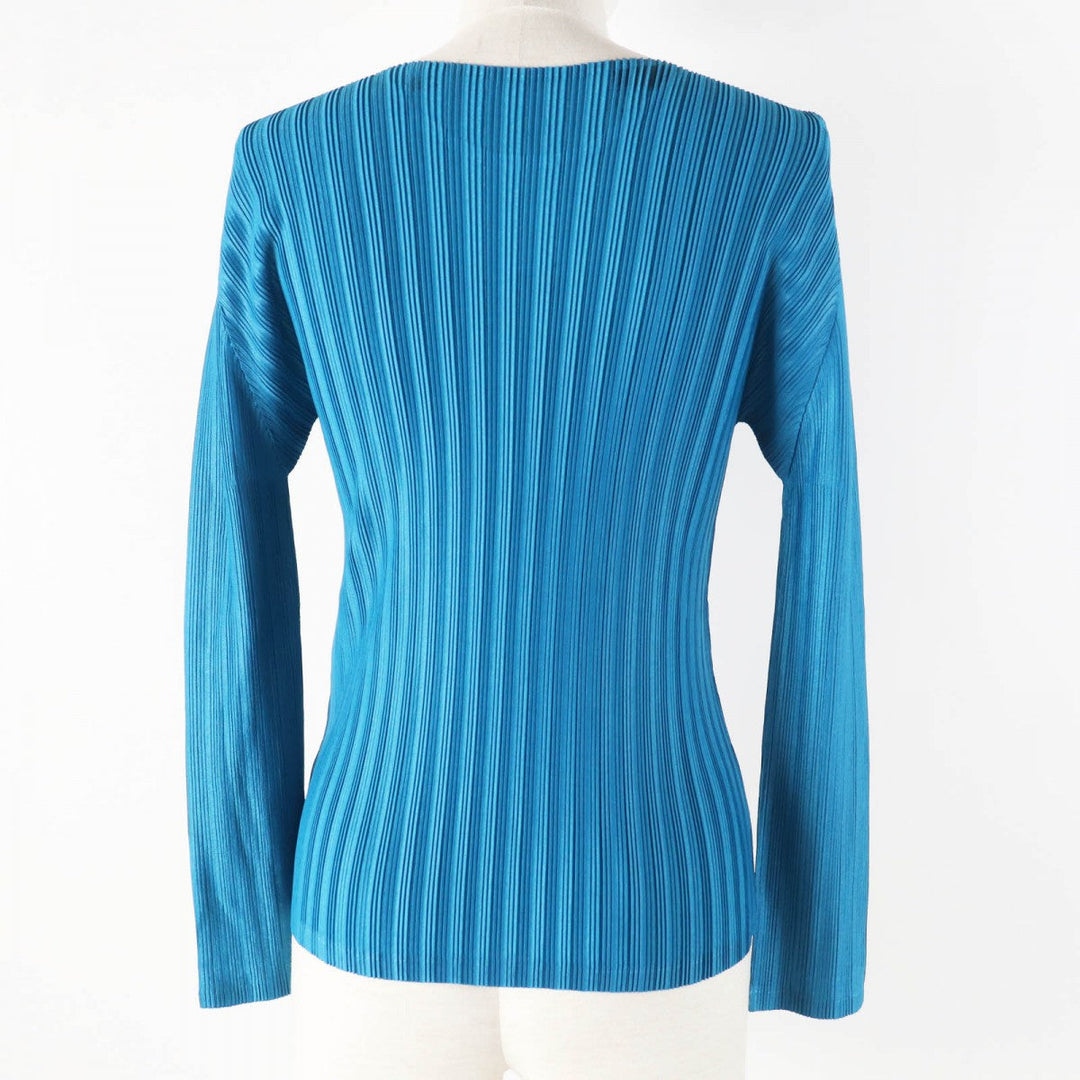 PLEATS PLEASE Cut PP53-FK392 polyester blue-black 3