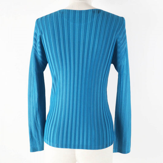 PLEATS PLEASE Cut PP53-FK392 polyester blue-black 3