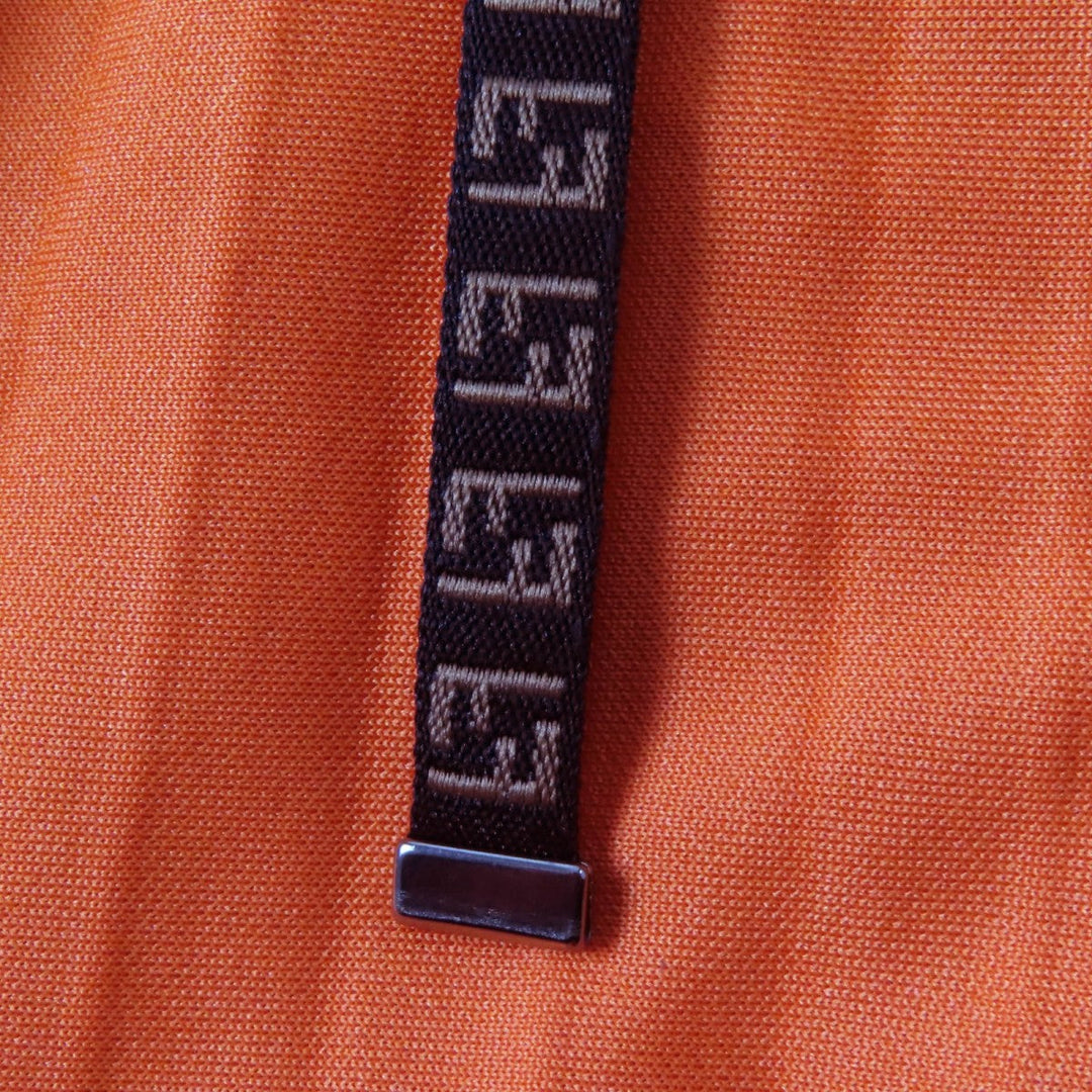 FENDI Pleated skirt FQ7067 Outer material: 53% cotton, Outer material: 44% polyester, Outer material: 3% nylon, Lining: 100% silk Orange Women 40 Used Authentic