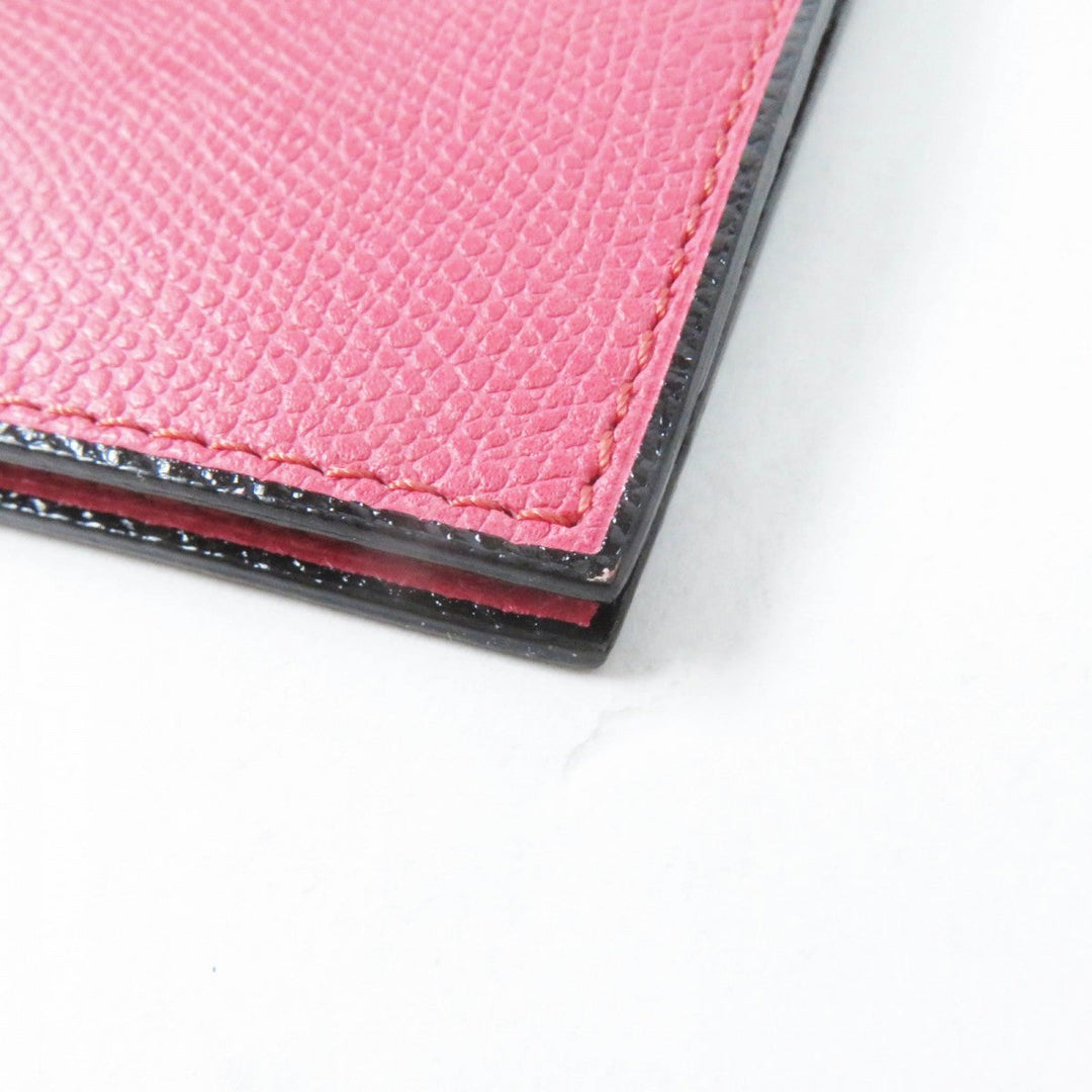 Valextra Money clip Main: Leather pink Women Used Authentic