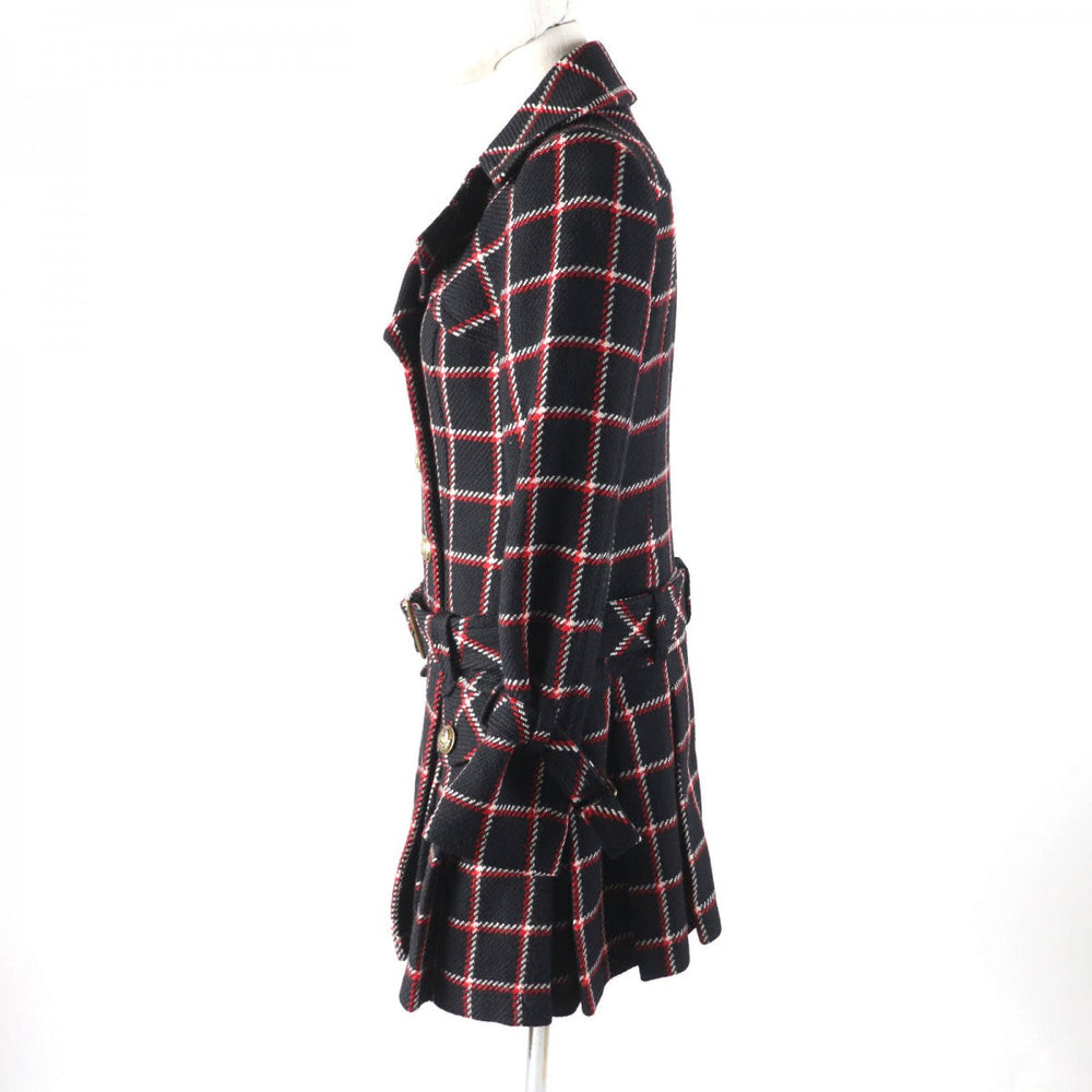 BURBERRY BLUE LABEL coat E1B07-493-09 wool Multi 38