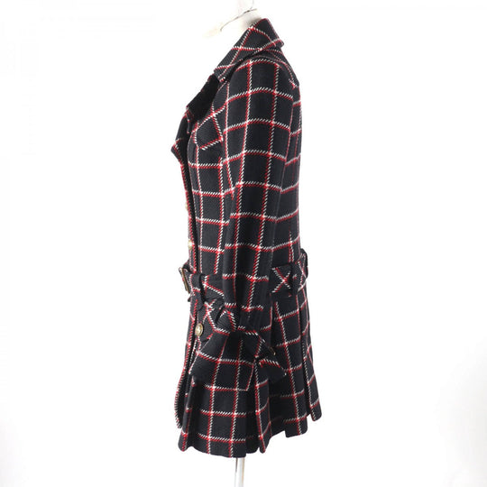 BURBERRY BLUE LABEL coat E1B07-493-09 wool Multi 38