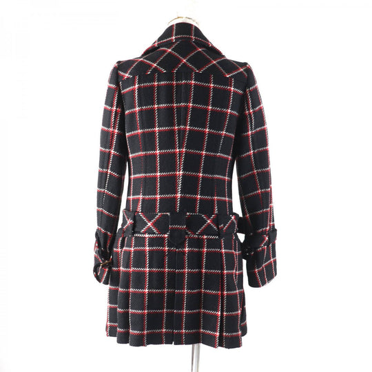 BURBERRY BLUE LABEL coat E1B07-493-09 wool Multi 38