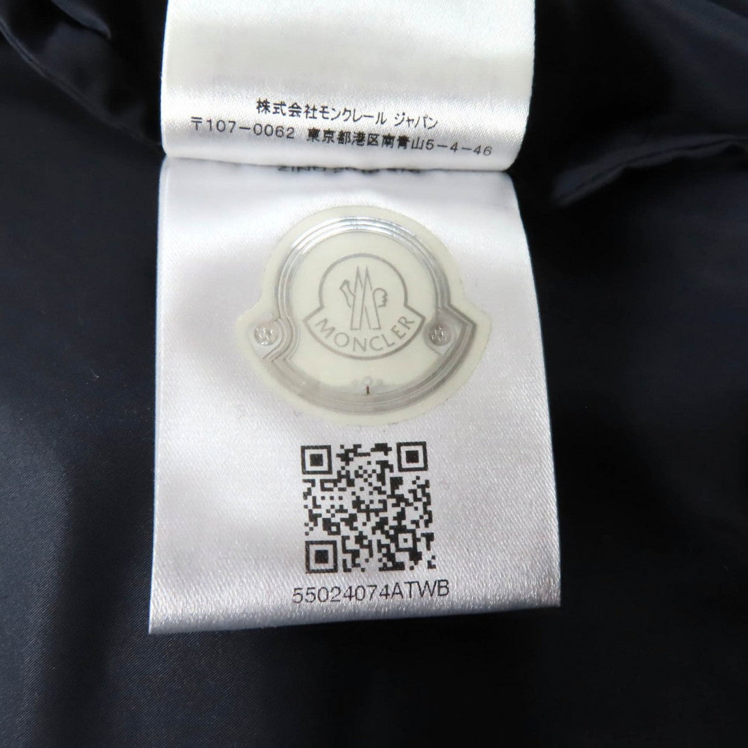 MONCLER Nylon jacket Main: 100% nylon Navy khaki CAPBRETON mens 2 Used Authentic