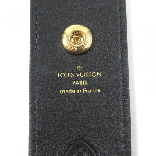 LOUIS VUITTON Shoulder strap J02465 Monogram canvas Brown black mens Used Authentic