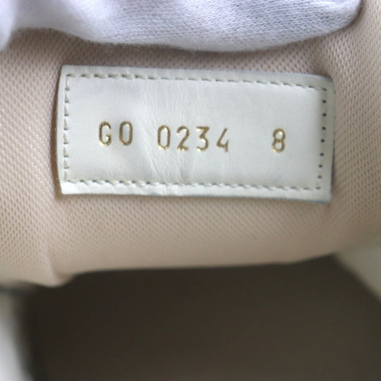 LOUIS VUITTON sneakers 1ACVEF Main: suede leather, Main: leather Brown beige Runaway line mens 8 Used Authentic