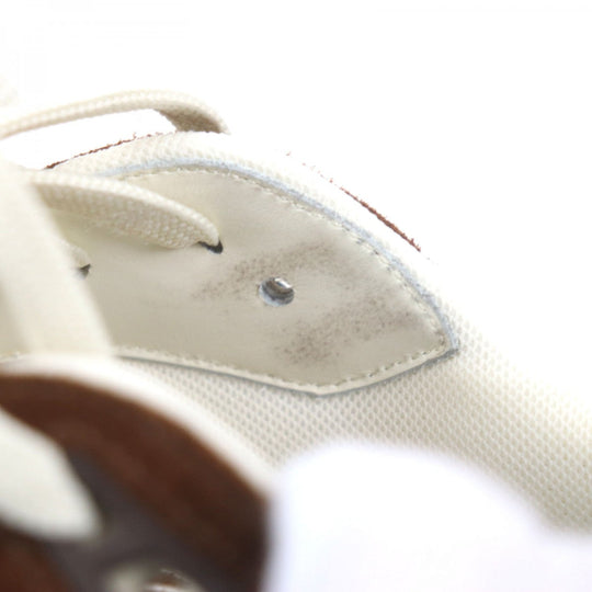 LOUIS VUITTON sneakers 1ACVEF Main: suede leather, Main: leather Brown beige Runaway line mens 8 Used Authentic