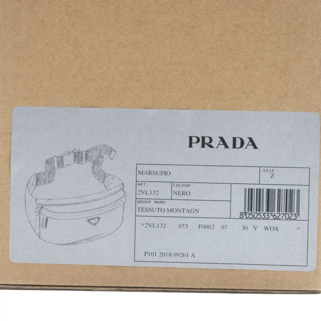 PRADA Sling bag 2VL132 Nylon black Test