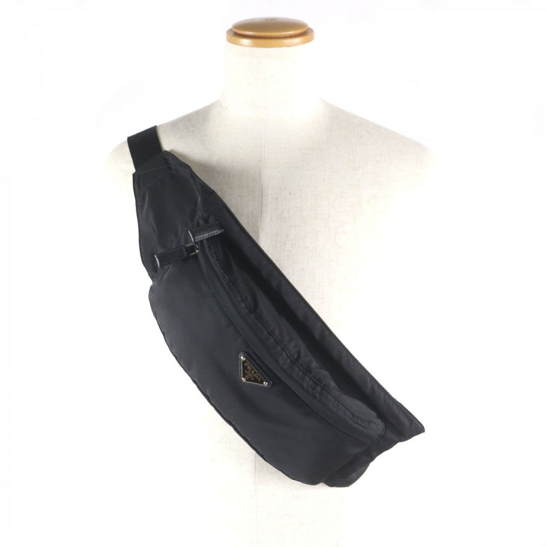 PRADA Sling bag 2VL132 Nylon black Test