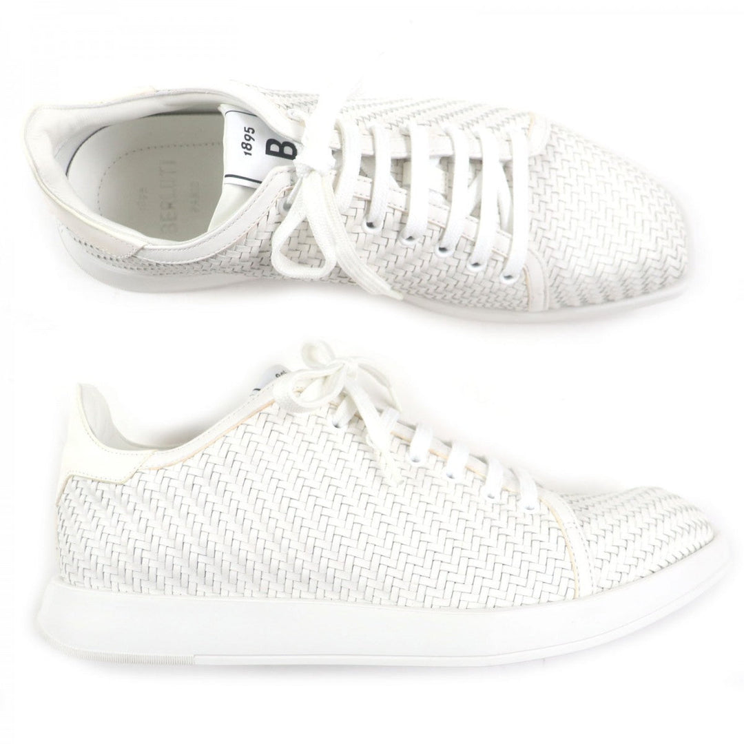 Berluti Low cut sneakers Main: Leather white Stella Blade mens 9 Used Authentic