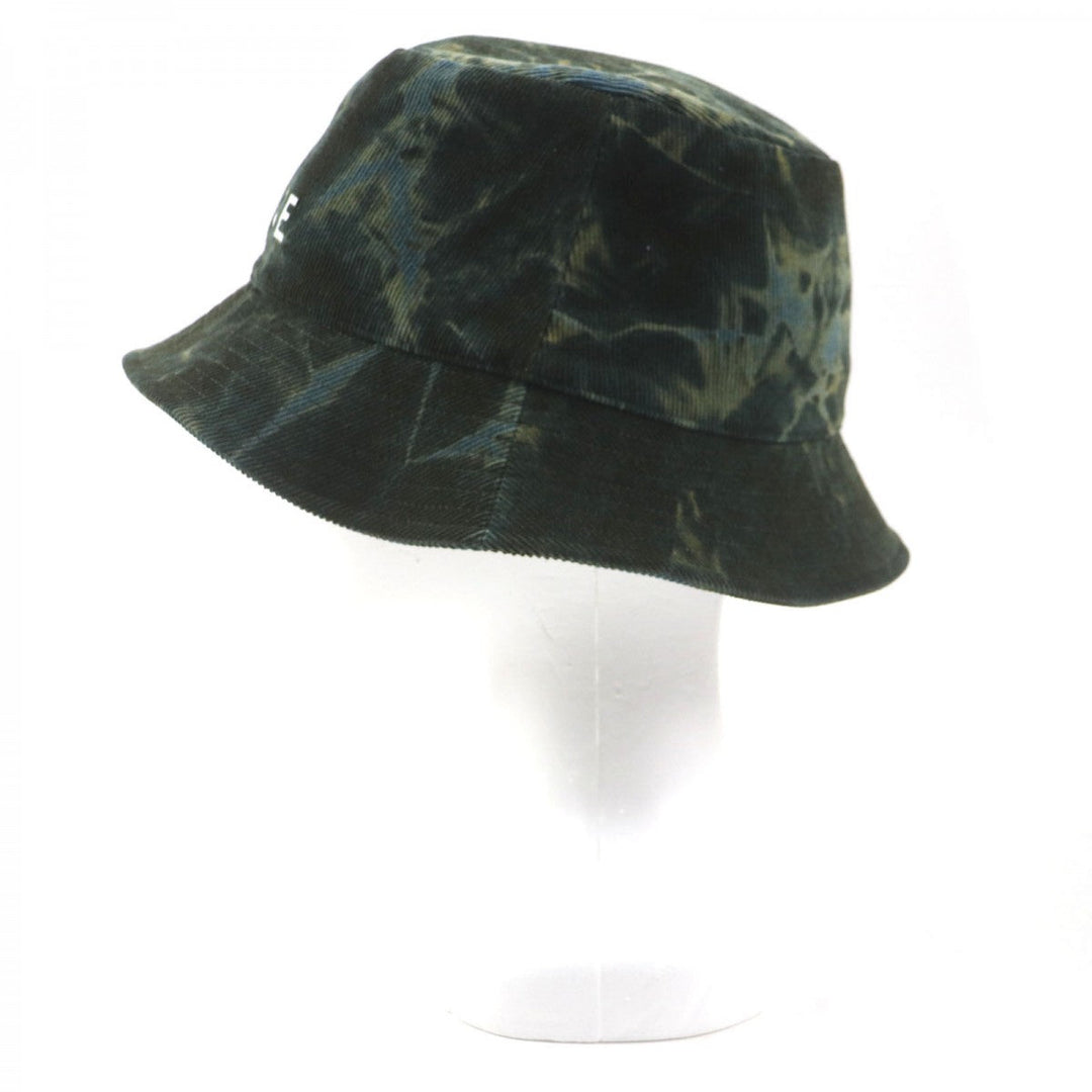 CELINE hat 2AU5B214Q Main: 100% cotton, Lining: 65% polyester, Lining: 35% cotton green mens L Used Authentic
