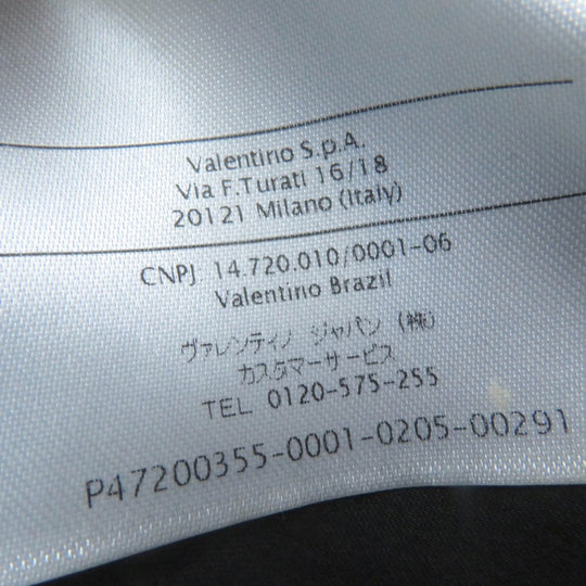 RED VALENTINO Jacket Main: 80% wool, Main: 20% nylon, Lining: 67% acetate, Lining: 33% polyester black Women 42 Used Authentic