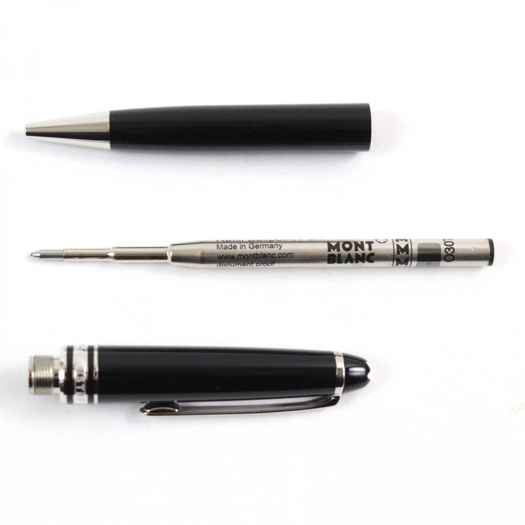 MONTBLANC Ballpoint pen - Black Silver Meisterstück Classic