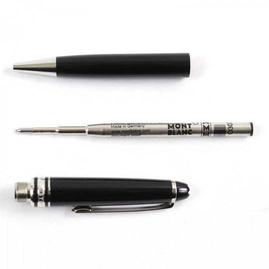 MONTBLANC Ballpoint pen - Black Silver Meisterstück Classic