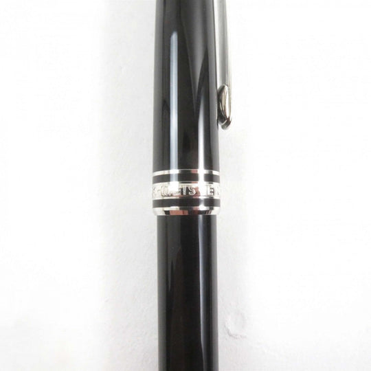 MONTBLANC Ballpoint pen - Black Silver Meisterstück Classic
