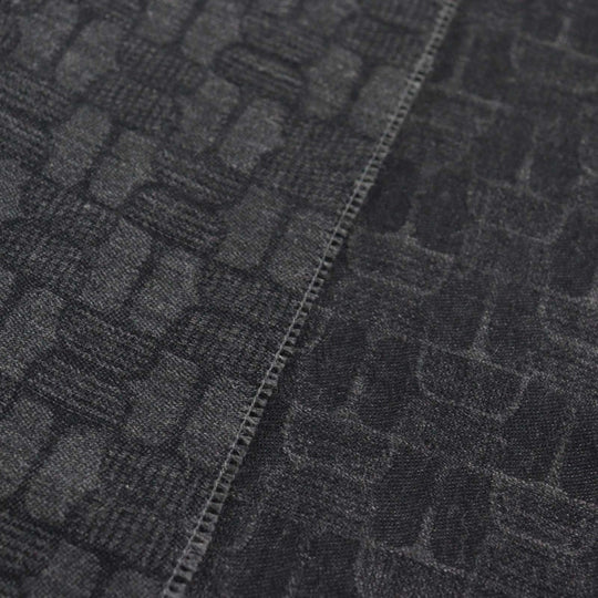 GUCCI Scarf Main: 65% cashmere, Main: 35% silk Gray type All-over pattern mens Used Authentic