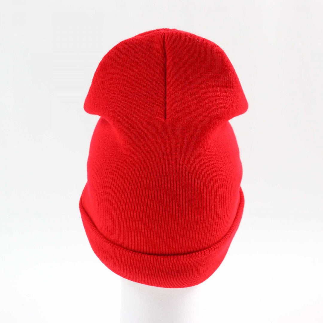 CHROME HEARTS Knit cap 304053702 Main: 100% acrylic Red white WATCH CAP unisex(Unisex) Used Authentic