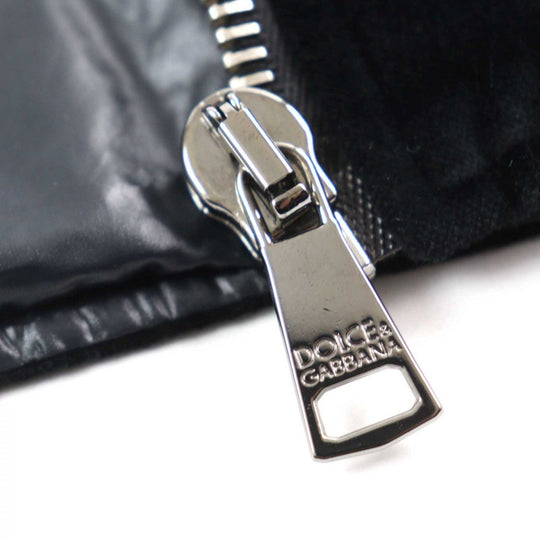 DOLCE&GABBANA Vest G7101T Outer: 100% cotton, Lining: 100% nylon, Filling: 100% polyester black mens 44 Used Authentic