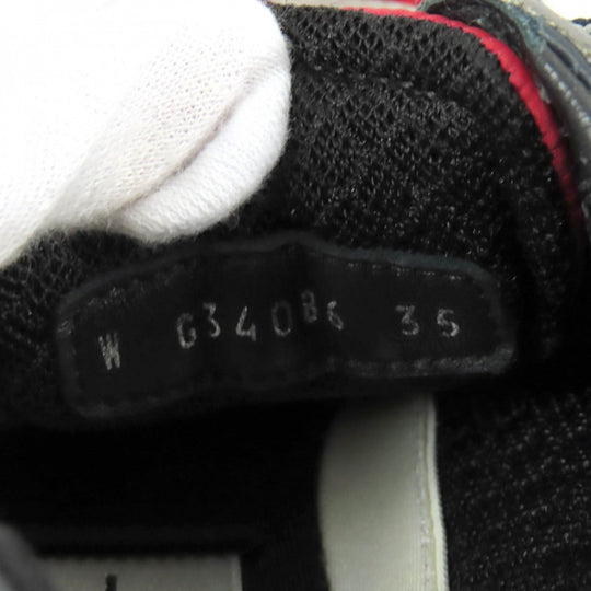 CHANEL Low cut sneakers G34086 Nylon, Suede Multi Women 35 Used Authentic