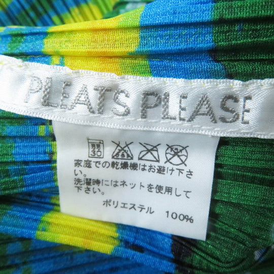 PLEATS PLEASE one piece PP21-JH682 Main: 100% polyester Multi Women 3 Used Authentic