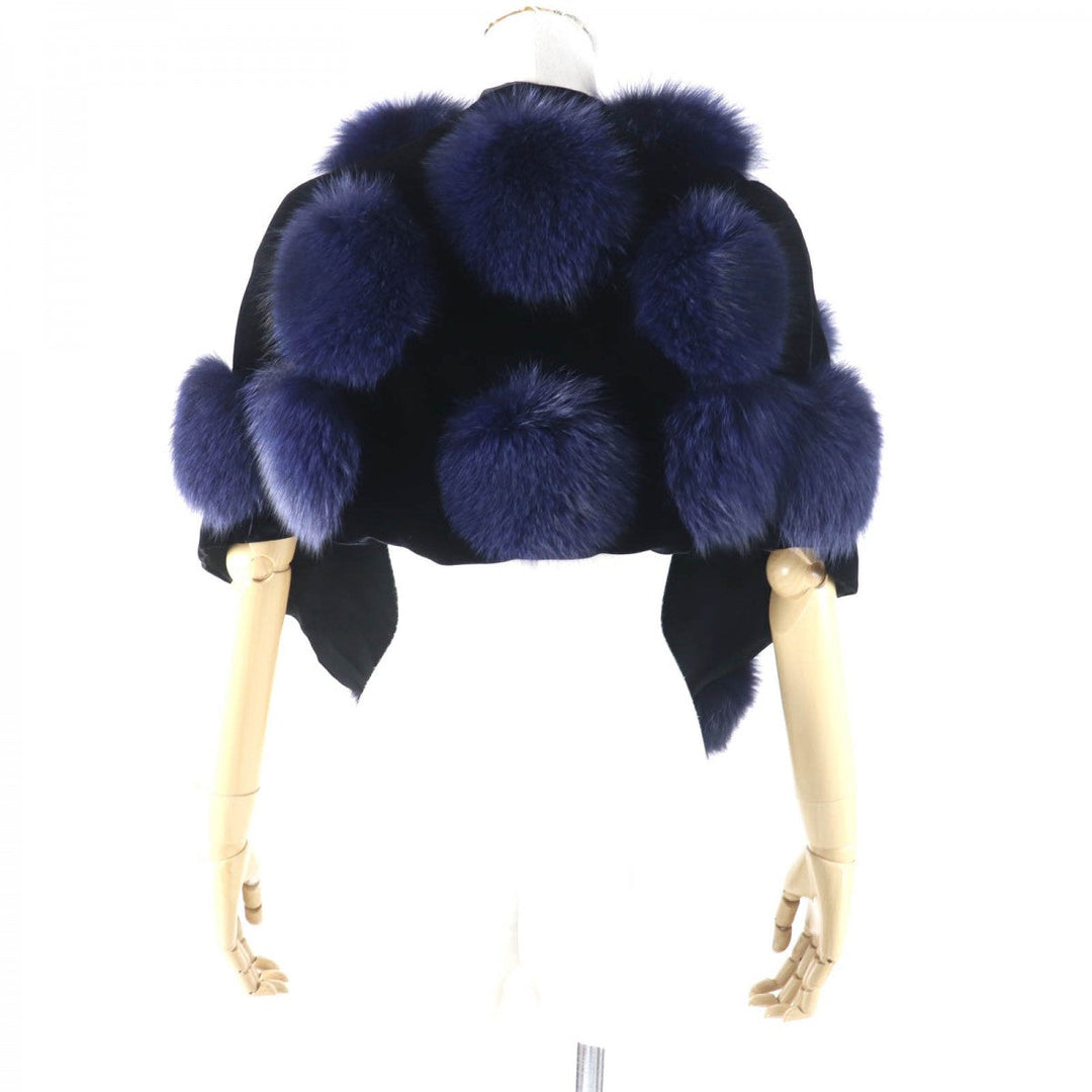 GIORGIO ARMANI shawl Fox Navy