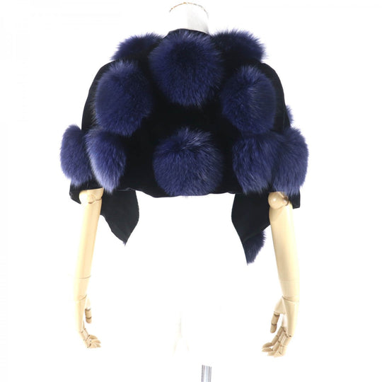 GIORGIO ARMANI shawl Fox Navy