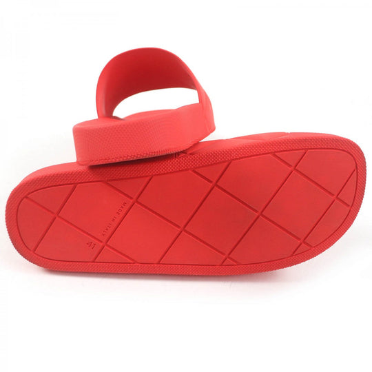 BOTTEGAVENETA Sandals Main: Rubber Red mens 41 Used Authentic