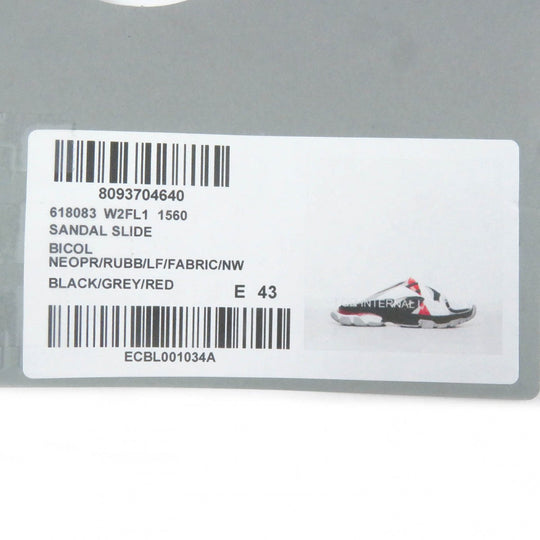 BALENCIAGA Sandals 618083 ー multicolor TRACK SLIDE 28.5