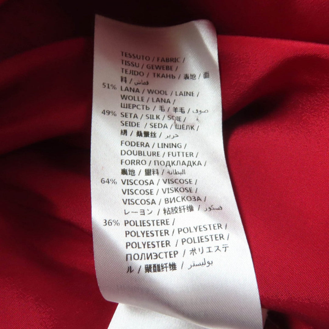 GUCCI Tight Skirt 430572 wool Red 44