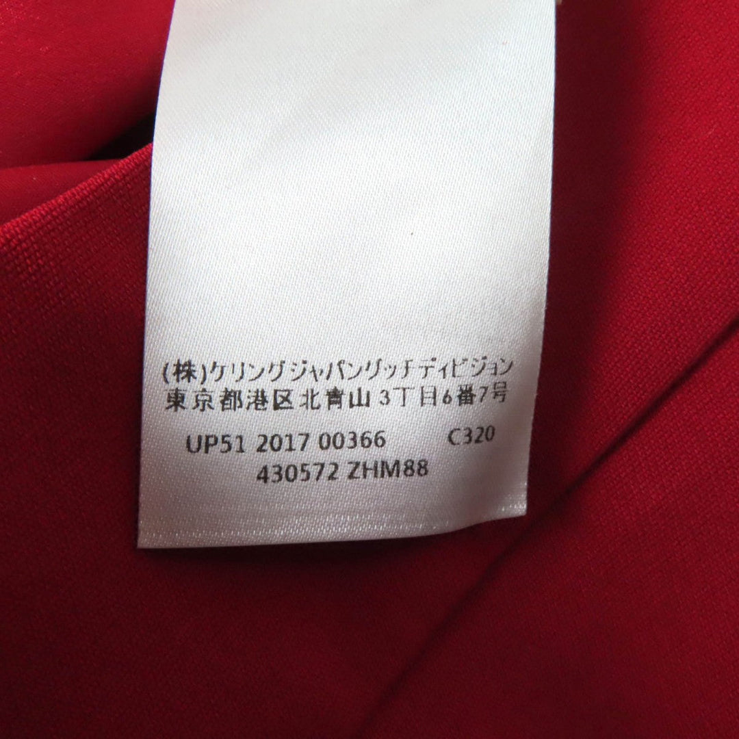 GUCCI Tight Skirt 430572 wool Red 44