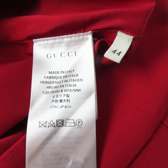 GUCCI Tight Skirt 430572 wool Red 44