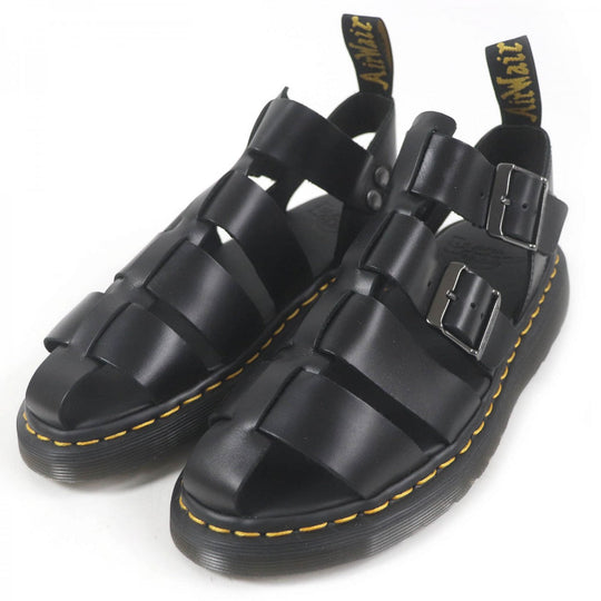 Dr.Martens Sandals Main: Leather black SHORE GARIN mens 7 Used Authentic