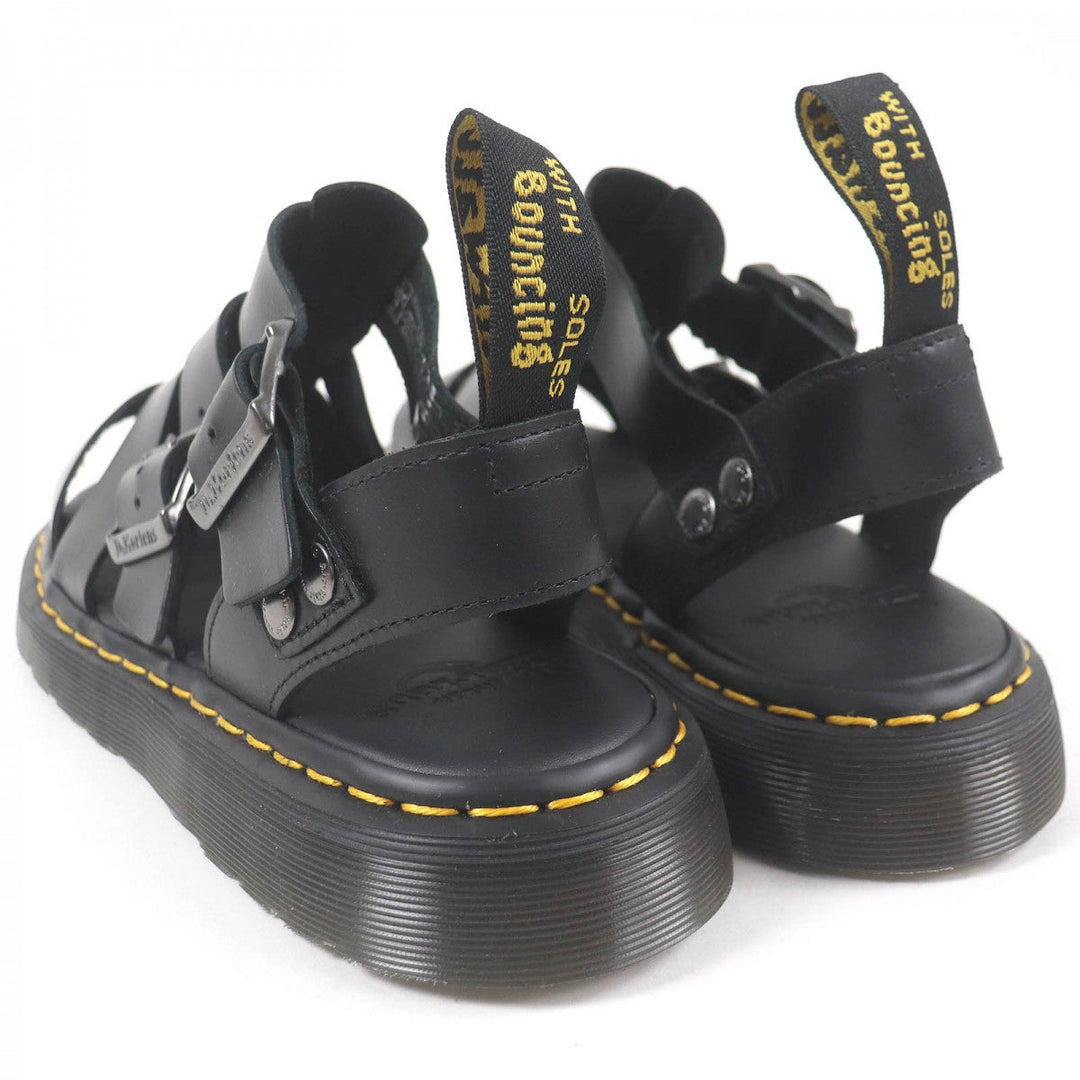 Dr.Martens Sandals Main: Leather black SHORE GARIN mens 7 Used Authentic
