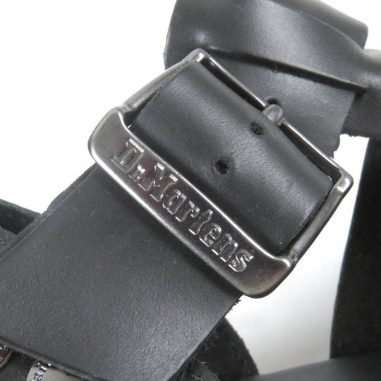 Dr.Martens Sandals Main: Leather black SHORE GARIN mens 7 Used Authentic