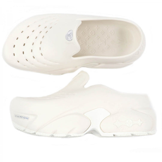 LOUIS VUITTON Sandals 1ACX2U rubber Bron LV Shark Sandals 8