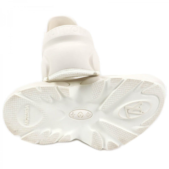 LOUIS VUITTON Sandals 1ACX2U rubber Bron LV Shark Sandals 8