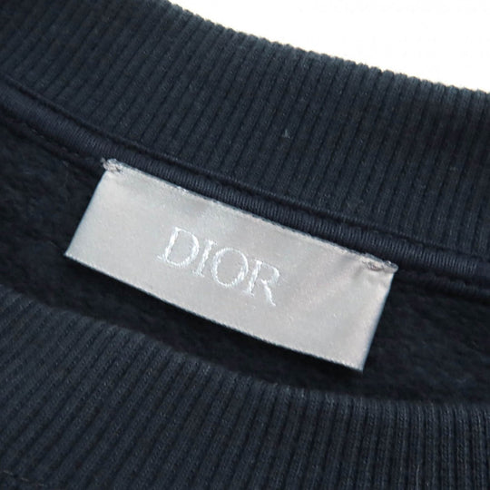 Dior HOMME sweat 043J655A0531 Main: 100% cotton Navy Atelier Logo Sweatshirt mens XS Used Authentic