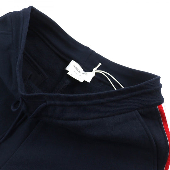 THOM BROWNE Shorts MJQ096A-03377-415 cotton Navy red white Classic Loopback Sweatshorts 4