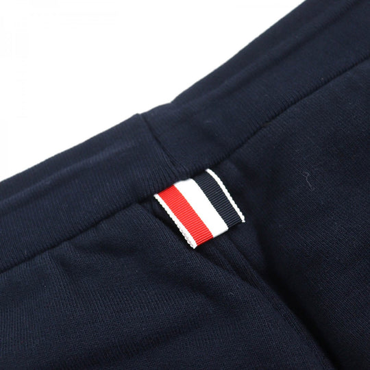 THOM BROWNE Shorts MJQ096A-03377-415 cotton Navy red white Classic Loopback Sweatshorts 4