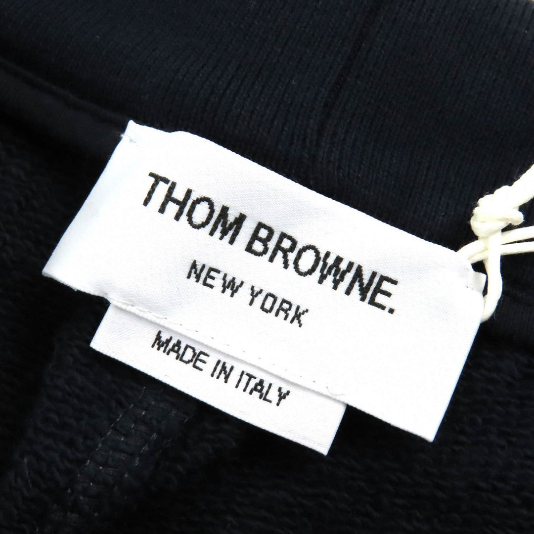 THOM BROWNE Shorts MJQ096A-03377-415 cotton Navy red white Classic Loopback Sweatshorts 4
