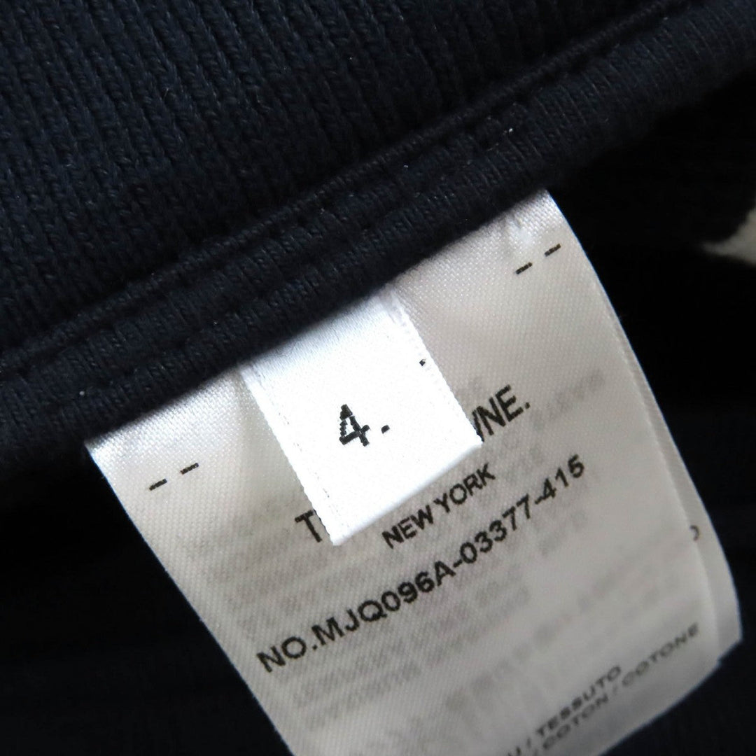 THOM BROWNE Shorts MJQ096A-03377-415 cotton Navy red white Classic Loopback Sweatshorts 4