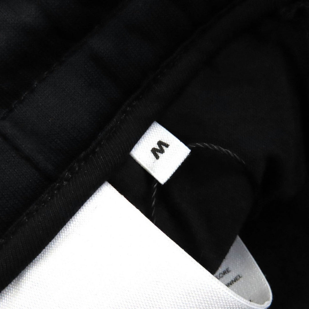 AMI Paris Pants HTR208.742 Nylon Black White M
