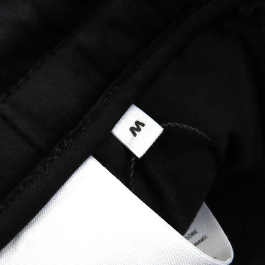 AMI Paris Pants HTR208.742 Nylon Black White M