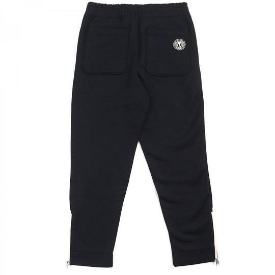 AMI Paris Pants HTR208.742 Nylon Black White M