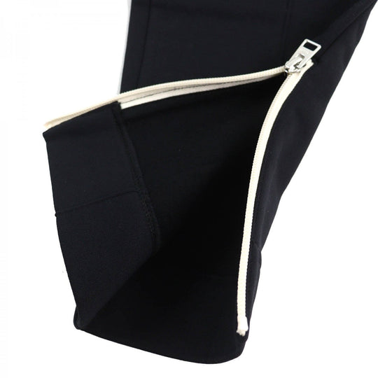 AMI Paris Pants HTR208.742 Nylon Black White M