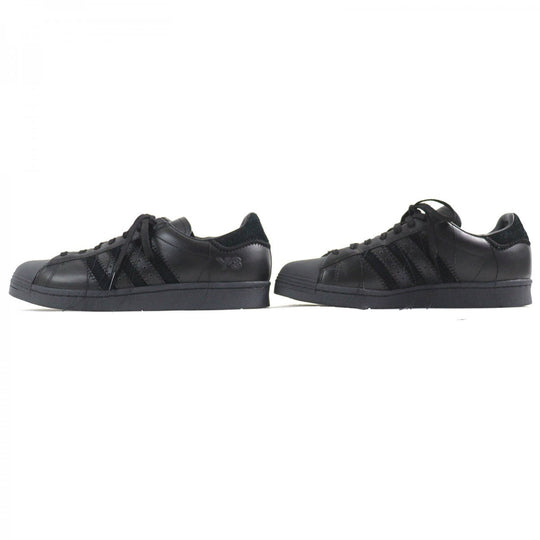 Y-3 Low cut sneakers HP3127 Main: Leather black SUPERSTAR mens 26.5 Used Authentic