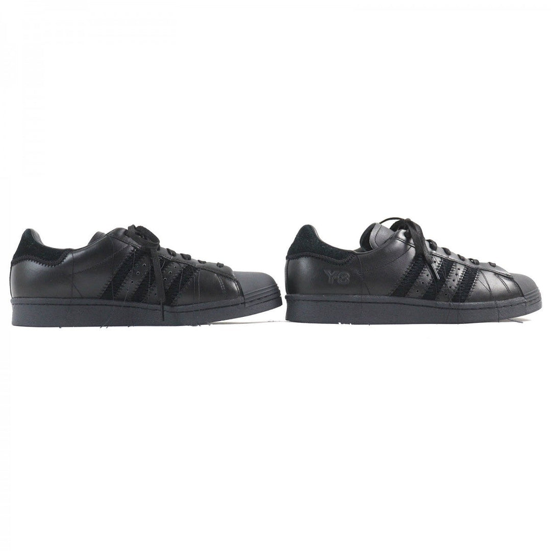 Y-3 Low cut sneakers HP3127 Main: Leather black SUPERSTAR mens 26.5 Used Authentic