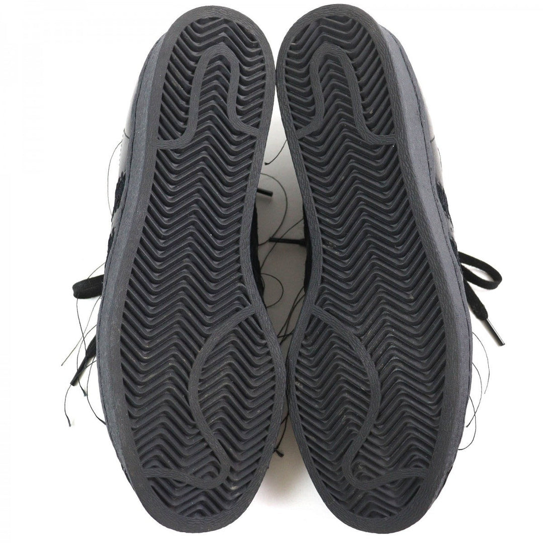 Y-3 Low cut sneakers HP3127 Main: Leather black SUPERSTAR mens 26.5 Used Authentic