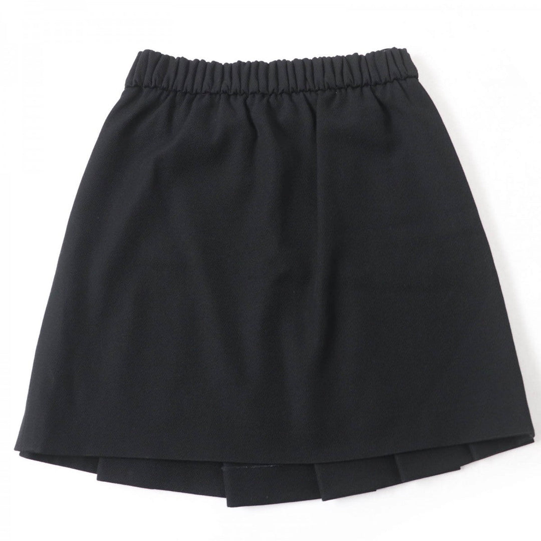 CHANEL Pleated skirt P46707V34279 Main: 100% wool, Lining: 100% silk black Women 34 Used Authentic