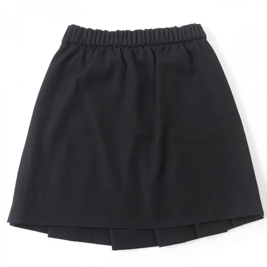 CHANEL Pleated skirt P46707V34279 Main: 100% wool, Lining: 100% silk black Women 34 Used Authentic